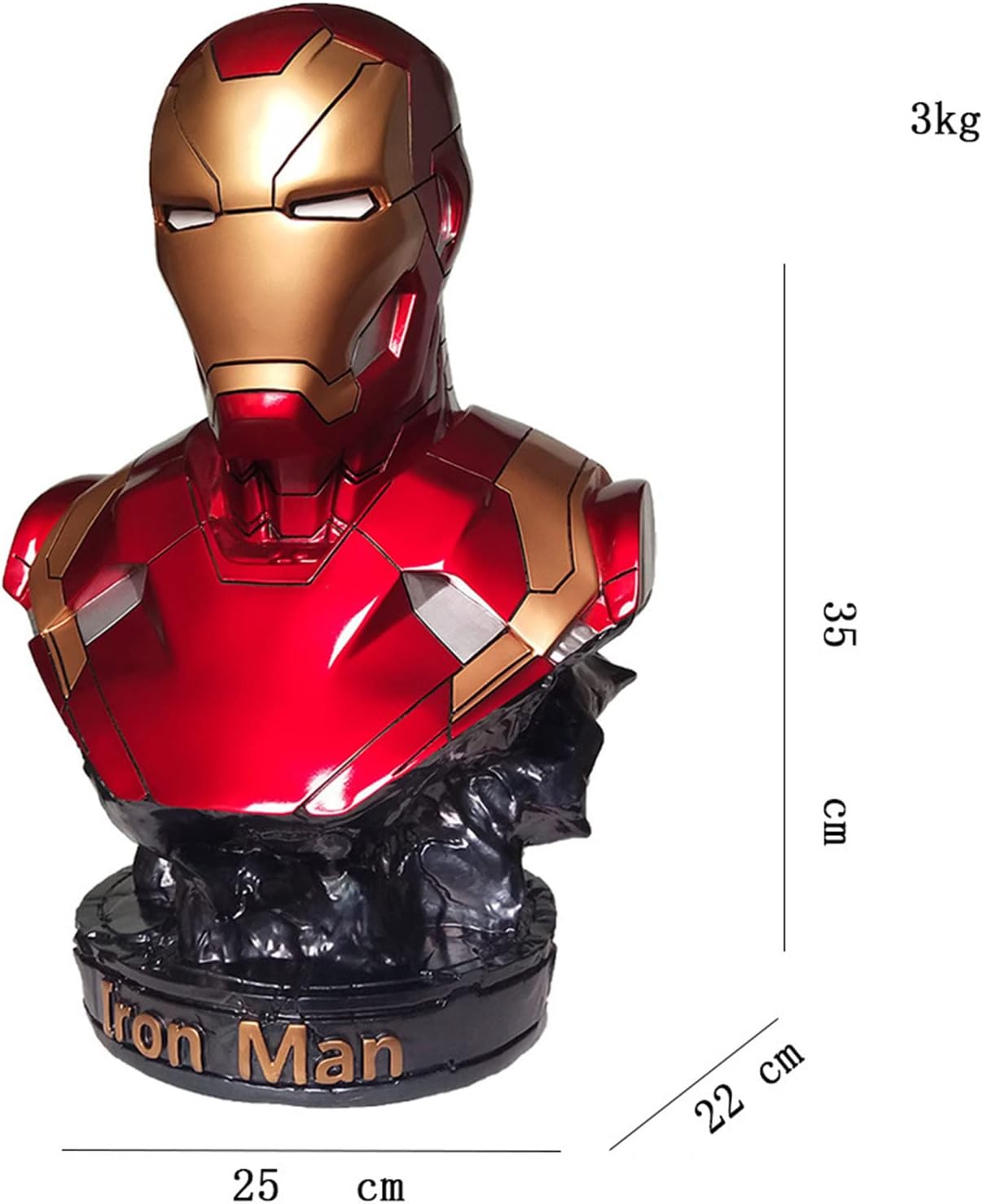 Marvel Iron Man Bust - Avengers: Endgame 35cm Statue Collectible