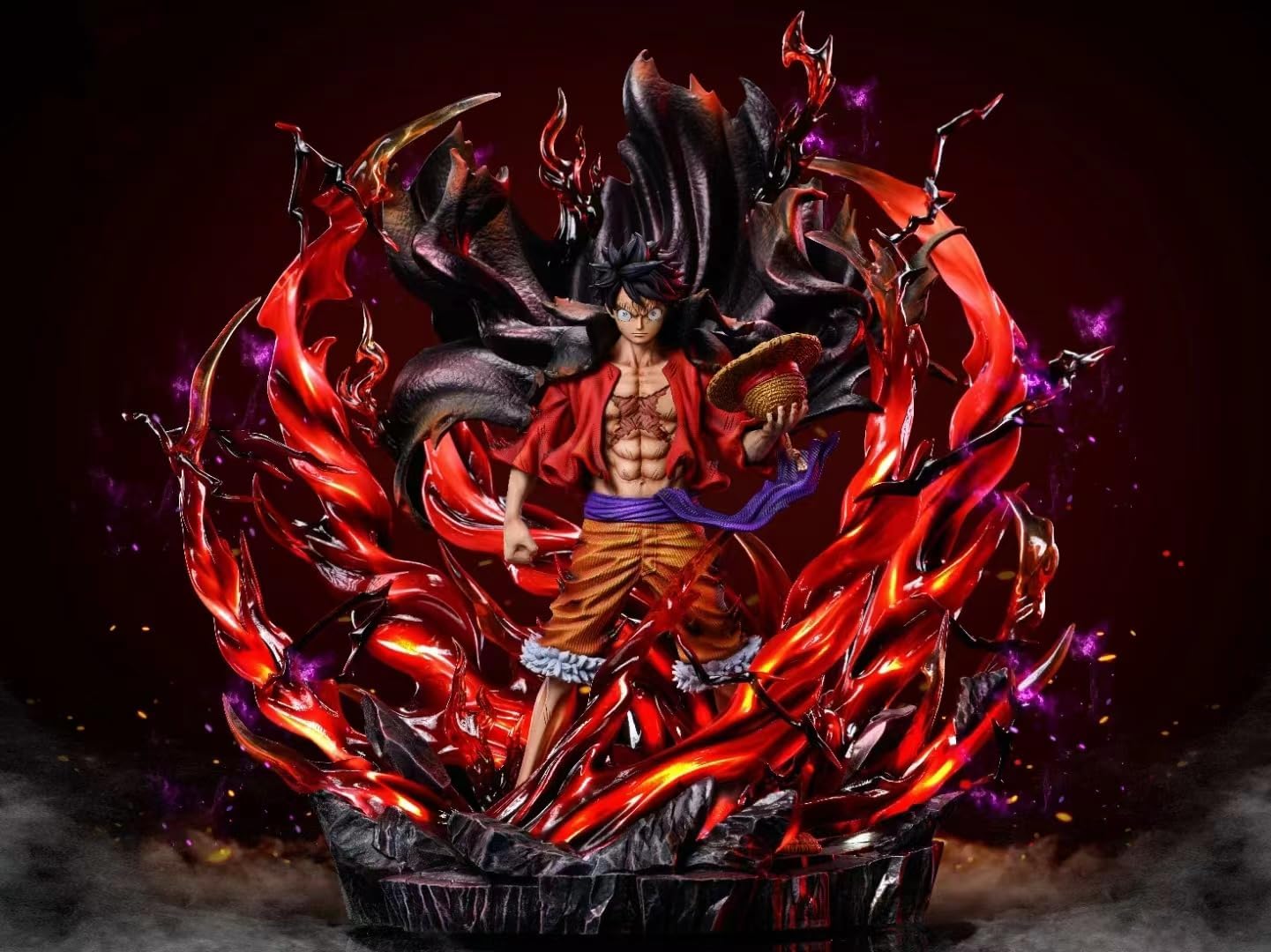 One Piece: Monkey D. Luffy - Conqueror's Haki Unleashed Resin Statue 35cm