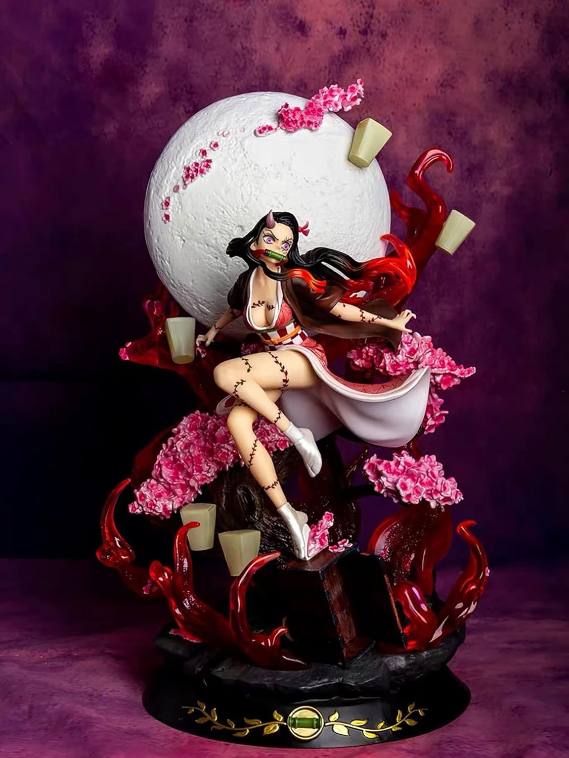 Nezuko Kamado "Moonlit Blossom" Awakened Form Statue