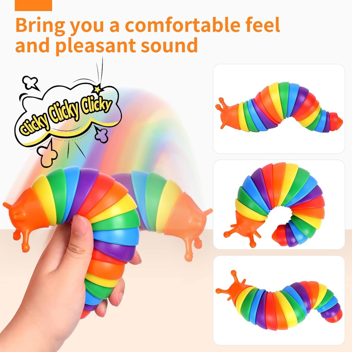 Slug Worm Fidget Toy