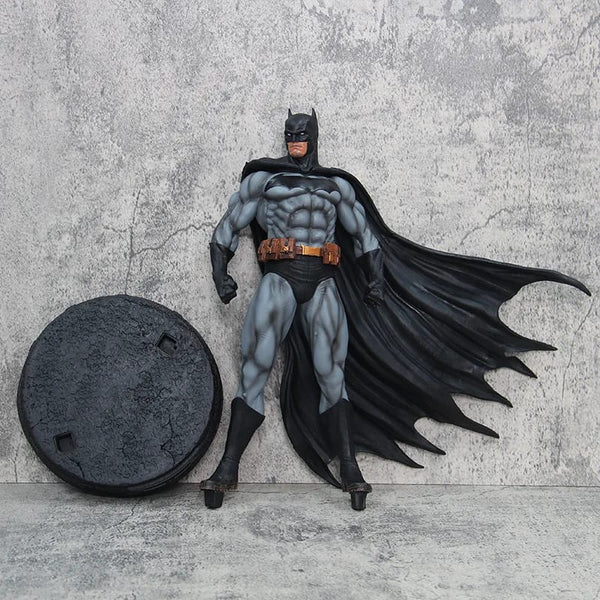 Giant 38cm Dark Knight Batman Figurine | Justice League Collectible | DC Comics
