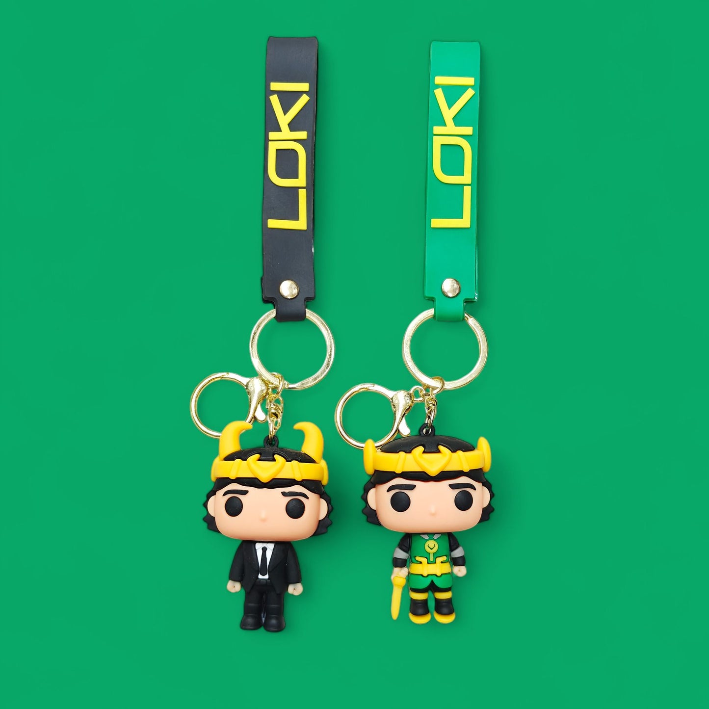 Loki Rubber Keychain