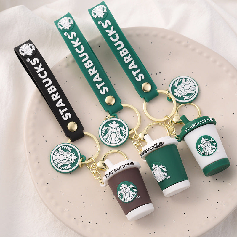 Starbucks Rubber Keychain