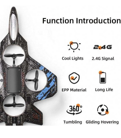 RC fighter jet airplane toy.