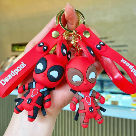 Deadpool Rubber Keychain